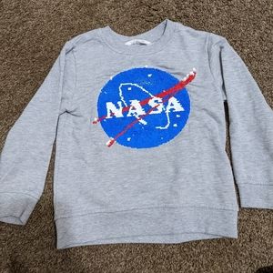 Flip sequins NASA sweatshirt